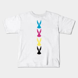 CMYK Rabbit Kids T-Shirt